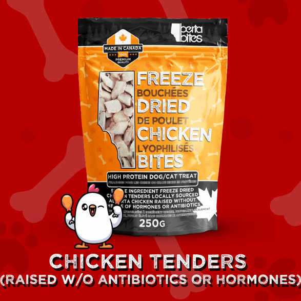 Treats - BERTA Bites (Freeze Dried) - Chicken Bites