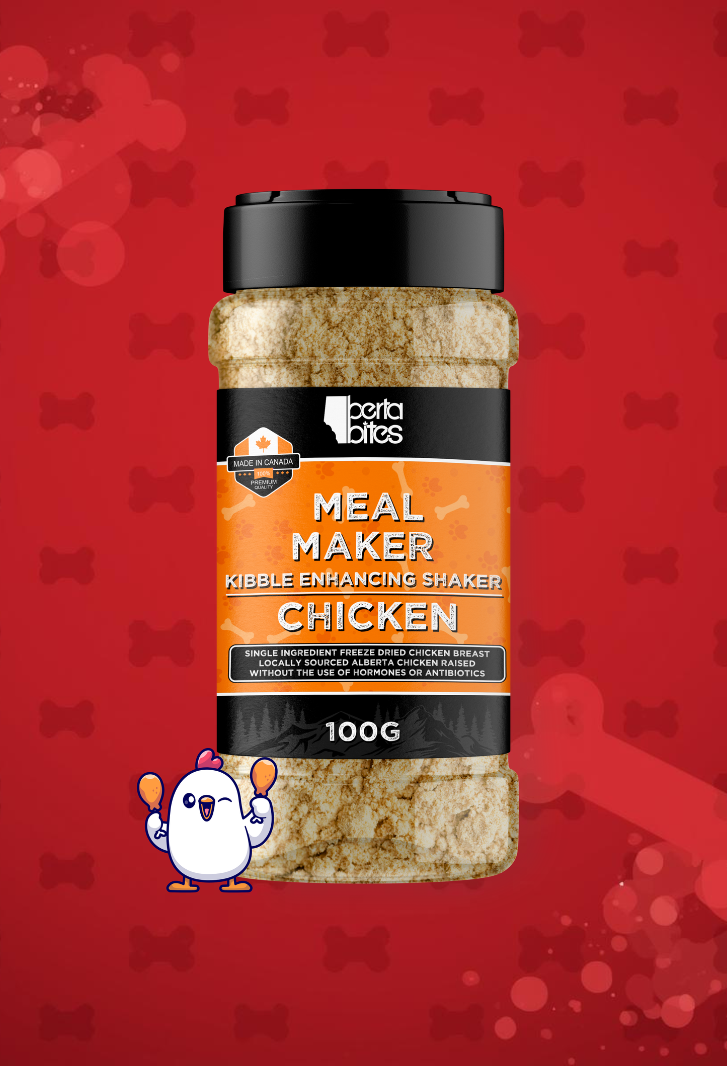 Treats - BERTA Bites - Meal Maker - Freeze Dried Chicken Breast Powder