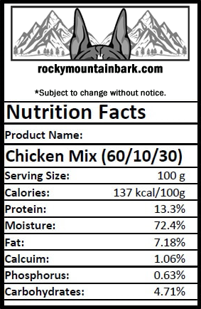 Single Protein 60/10/30 - Chicken, Option 3 of 3