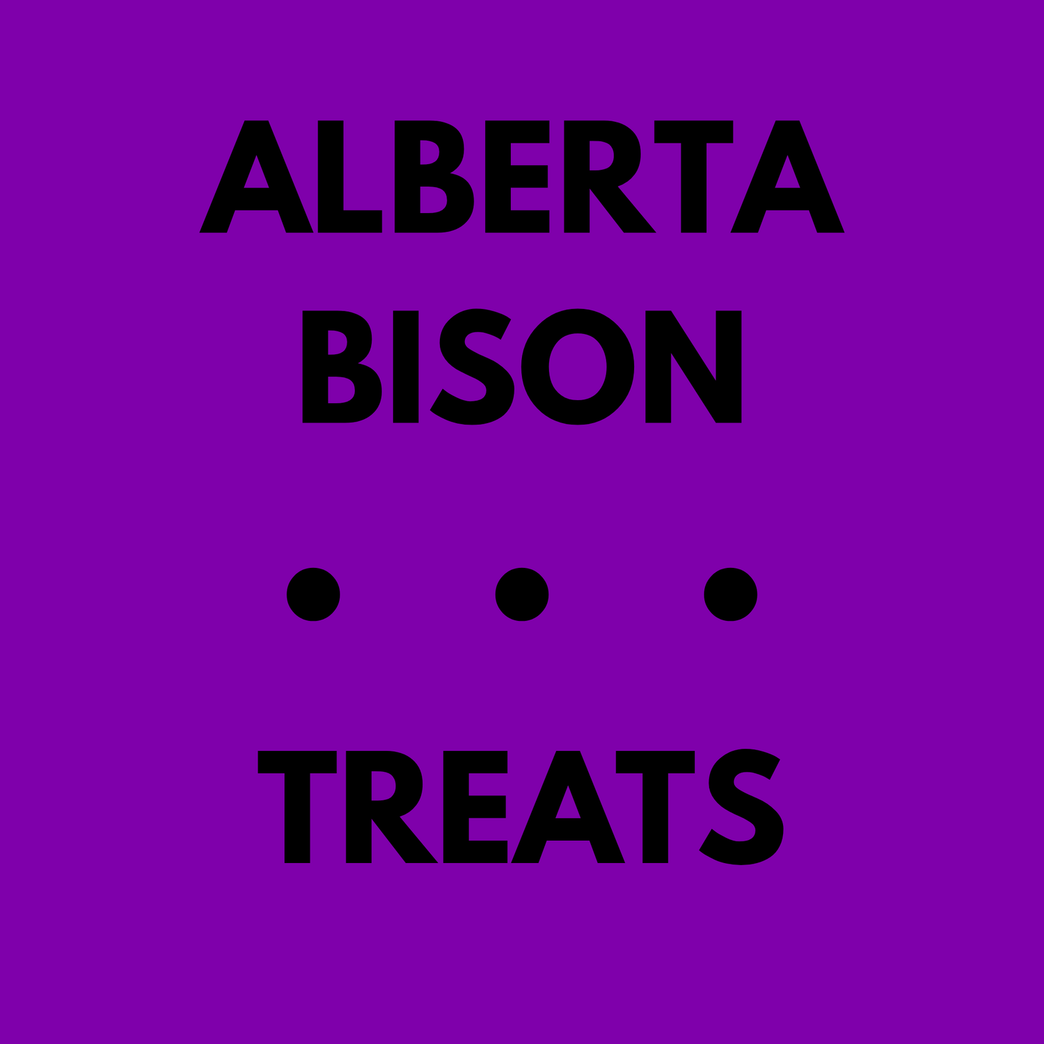 Alberta Bison - Treats
