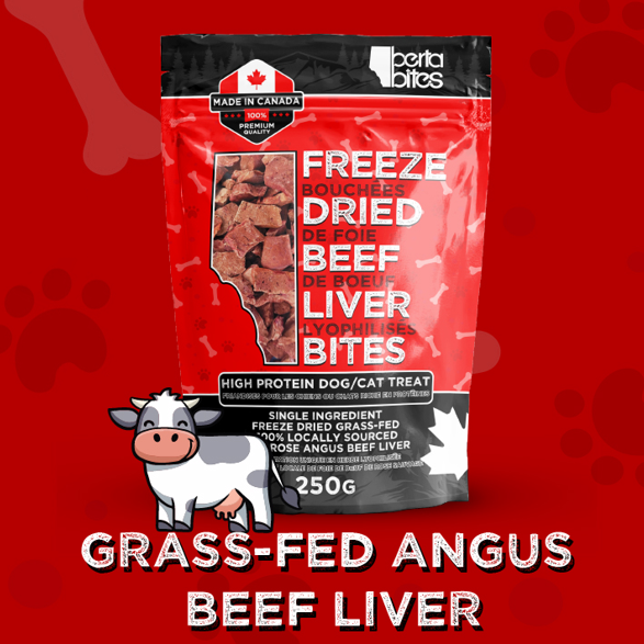 Treats - BERTA Bites (Freeze Dried) - Beef Liver Bites