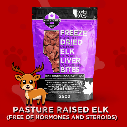 Treats - BERTA Bites (Freeze Dried) - Elk Liver Bites