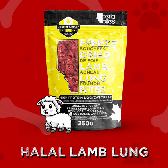 Treats - BERTA Bites (Freeze Dried) - Lamb Lung Bites