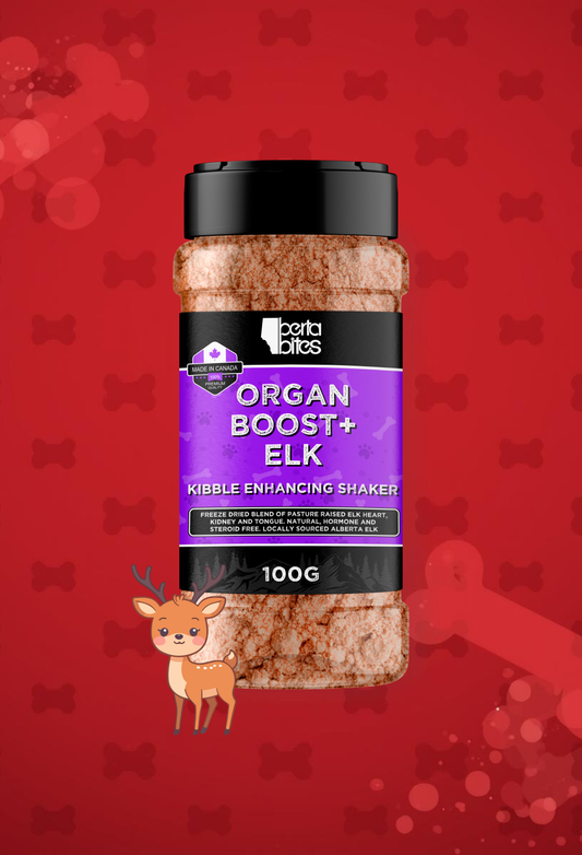 Treats - BERTA Bites - Meal Topper Patties (Freeze Dried Elk Organ)